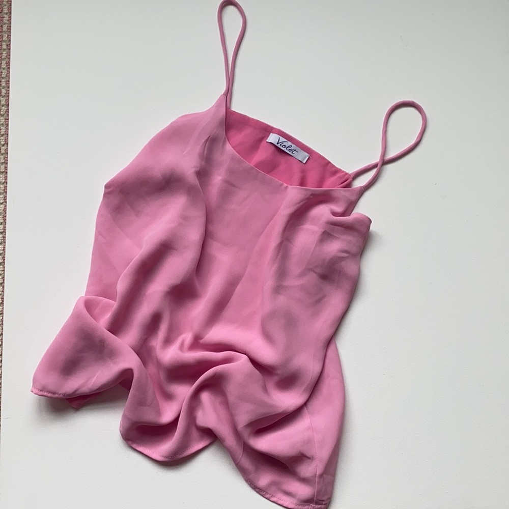 Pink cami